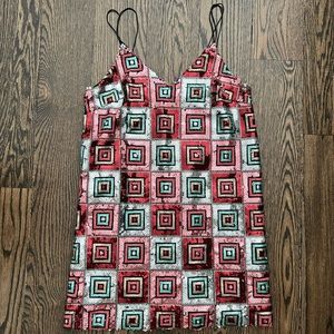 Zara sequined mini dress size M